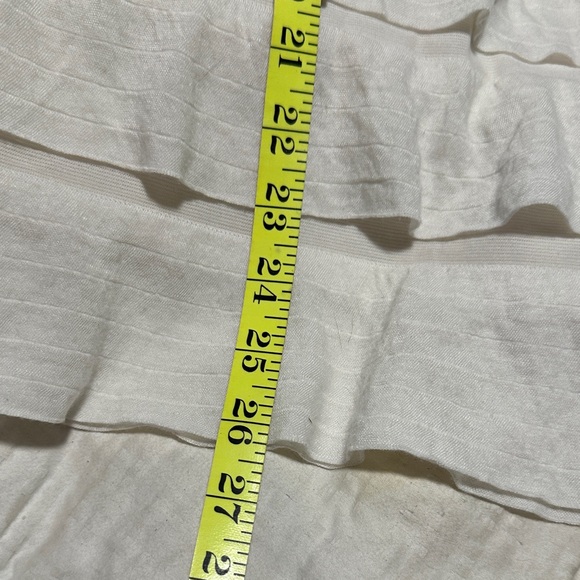 Max Studio Ivory‎ Textured Sleeveless Blouse - Picture 6 of 9